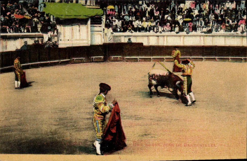 Uma caixa de banderilhas — José de Banderilles — LL - Frente