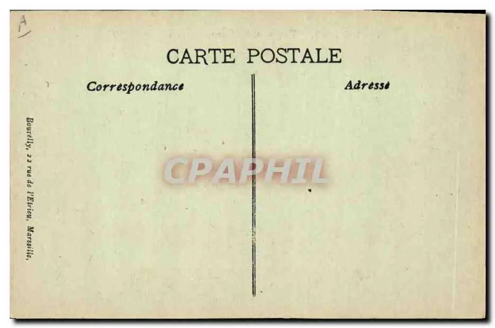 Pelotas - Brasilianischer Dampfer — Verleger: Bousdilly, 22 rue de l'Étrier, Marseille - Rückseite