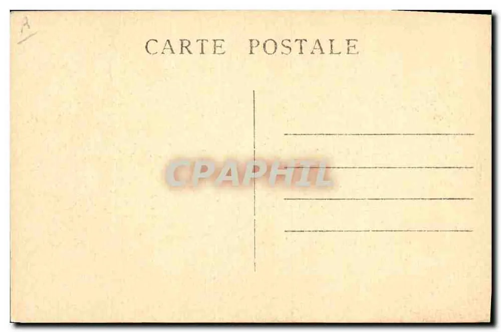 S/S 'Pascal-Paoli' — Compagnie Fraissinet, Linien der Korsika - Rückseite