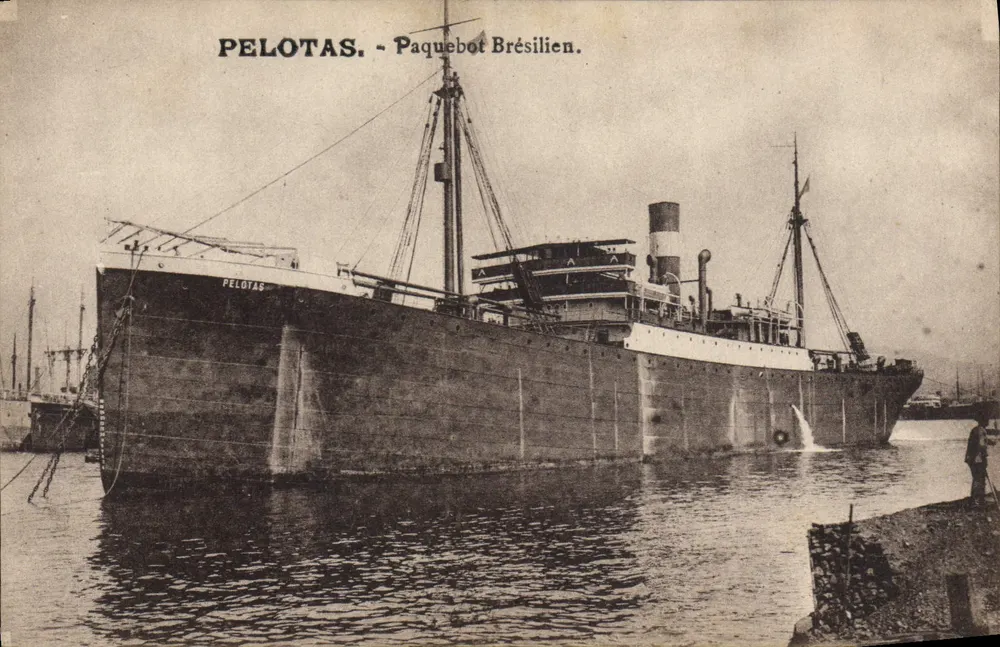 Pelotas - Brasilianischer Dampfer — Verlag Boucchy, Marseille - Vorderseite