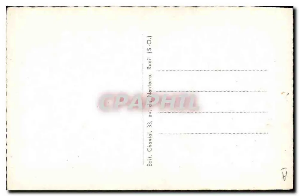 लिस डेलामार - पोर्ट्रेट - C.R.E.C. संख्या 25 - पीछे