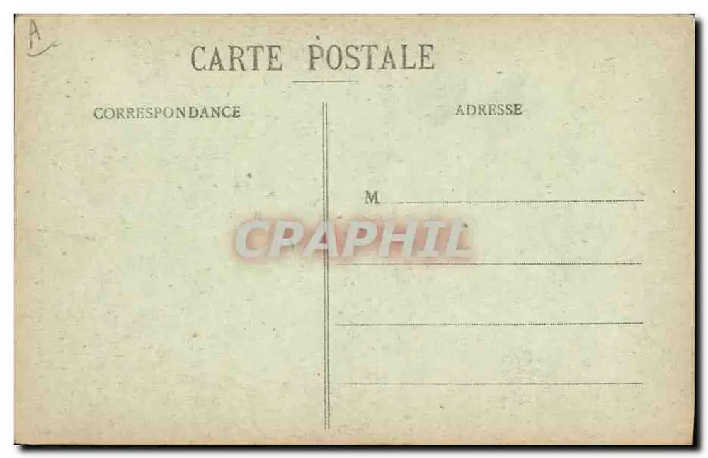 Homonic, St-B. — A Carta para o Front — editor não visível - Verso