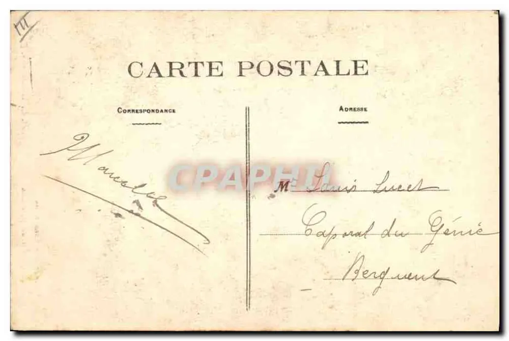 Um die Lits-Clos — Die Bettsoße der Faulen — Coll. E. Hannonnet, n° 4463 - Rückseite