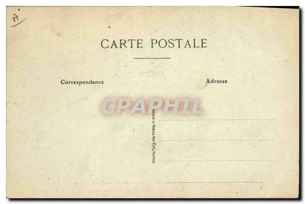 Autour des lits-clos bretons — scène intérieure avec trois personnages en costume traditionnel, éditeur non visible, n°31 - Verso