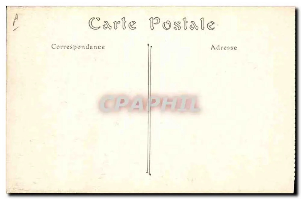 Chantilly — Ausfahrt der Monte — Imp. L. P. L. (Nr. 57) - Rückseite