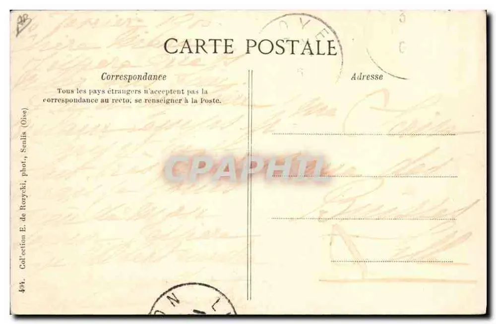 Chantilly — Die Abreise der Jagdhunde — E. de Rozyczi, phot. (494) - Rückseite