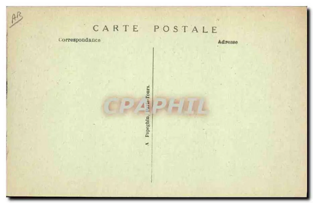 Chantilly — Jagd — Ein Treffen — A.P. - Rückseite