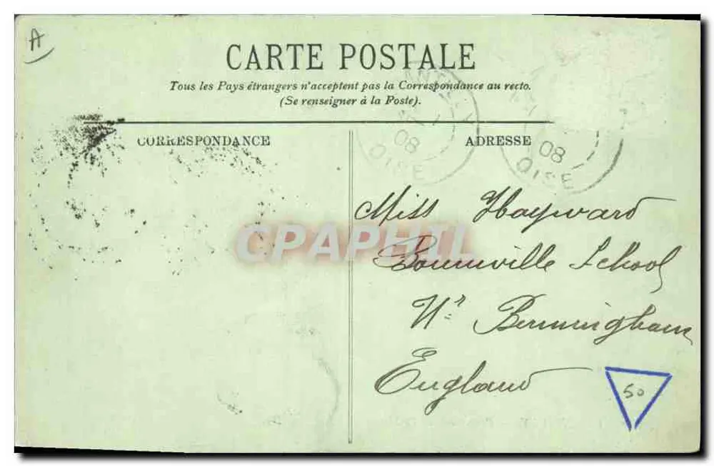 Chantilly — Promenade de la Meute — LL. — n°47 - Rückseite