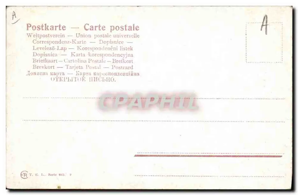 Caça a javalis — Editora T. E. L., série #65, n°7 - Verso