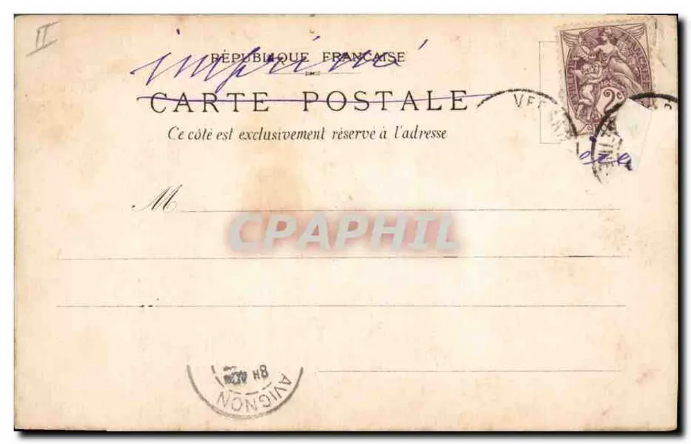 Deux jeunes femmes en tenue de pêche — scène de rivage — éditeur La Pêche, n° 6 oct. - Rückseite