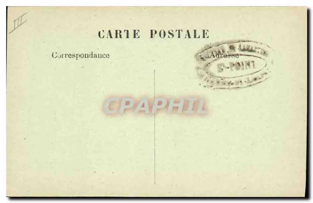 Pierre de Lamartine — Lembranças de Lamartine — Edit. Petit, Mâcon - Verso