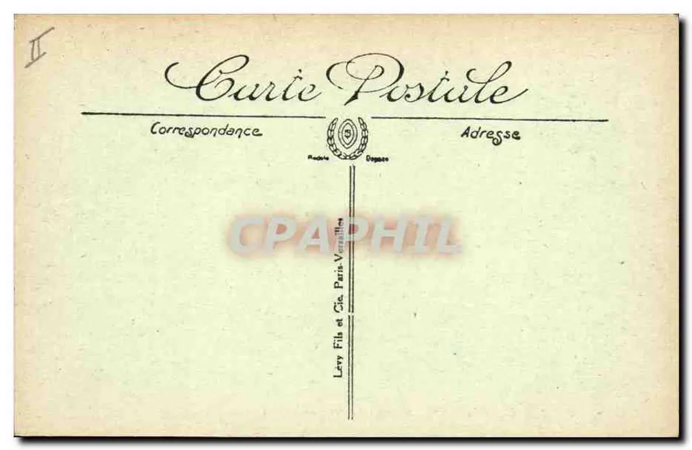 Hendaye — Entrada da Propriedade de Pierre Loti — LL - Verso