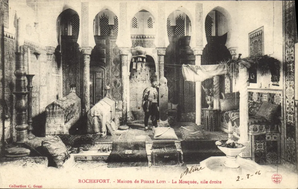 ROCHEFORT - Haus von Pierre Loti - Die Moschee, rechte Flügel — Sammlung C. Gozzi - Vorderseite