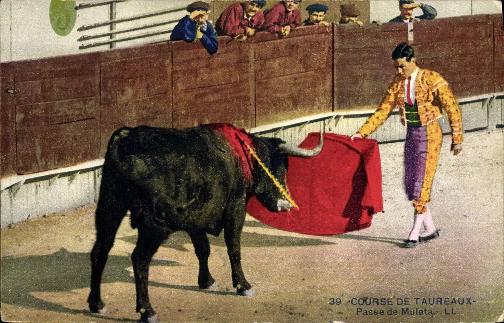 Corrida de Touros — Passe de Muleta — LL, n°39 - Frente