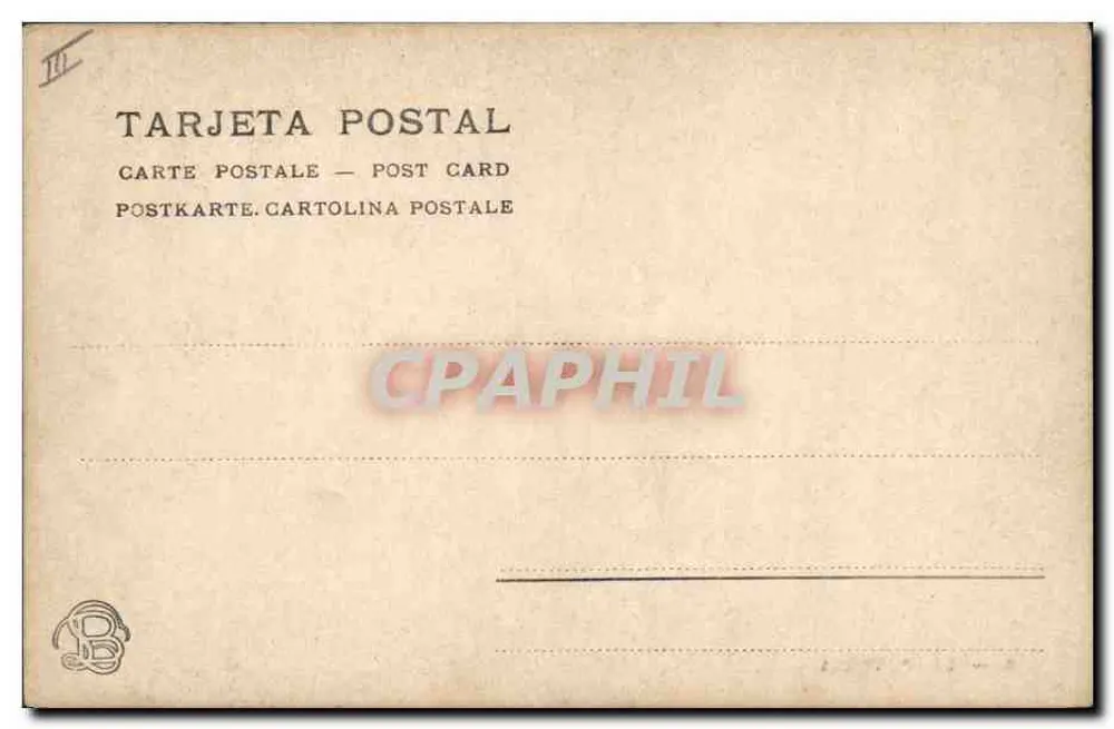 La Puntilla — Corrida de touros — Editor B. n° B - Verso