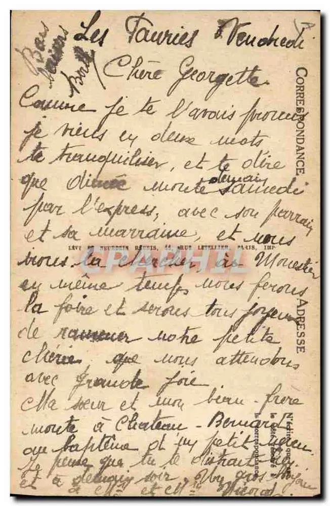 Nîmes — As Arenas — Corridas de touros — LL - Verso