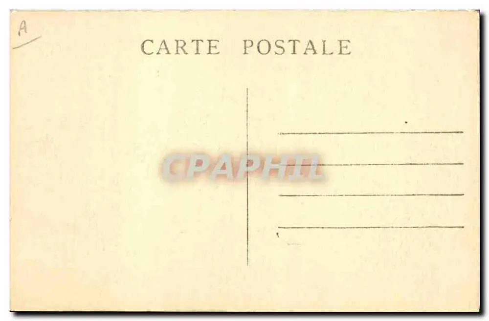 S/S 'Pascal-Paoli' — Compagnie Fraissinet, Linien der Korsika - Rückseite