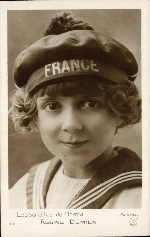 Régine Dumien — Die Filmstars — Sartony, Paris, n°101 - Vorderseite