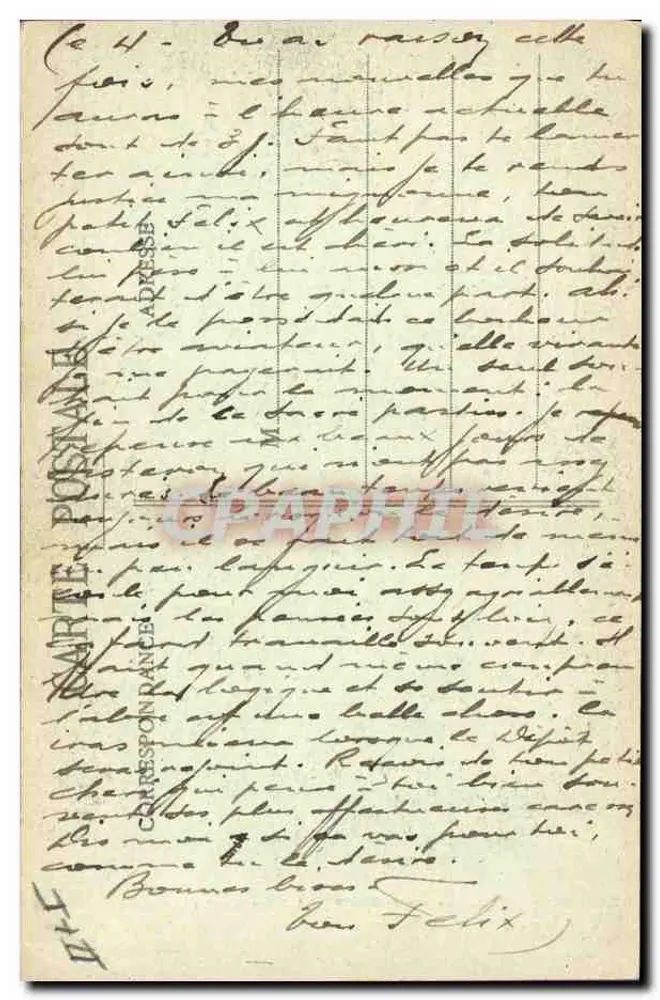Bretanha (Coleção E. Hamonie, St-B.) - 2106 - O Pôr do Sol da Noiva - Verso