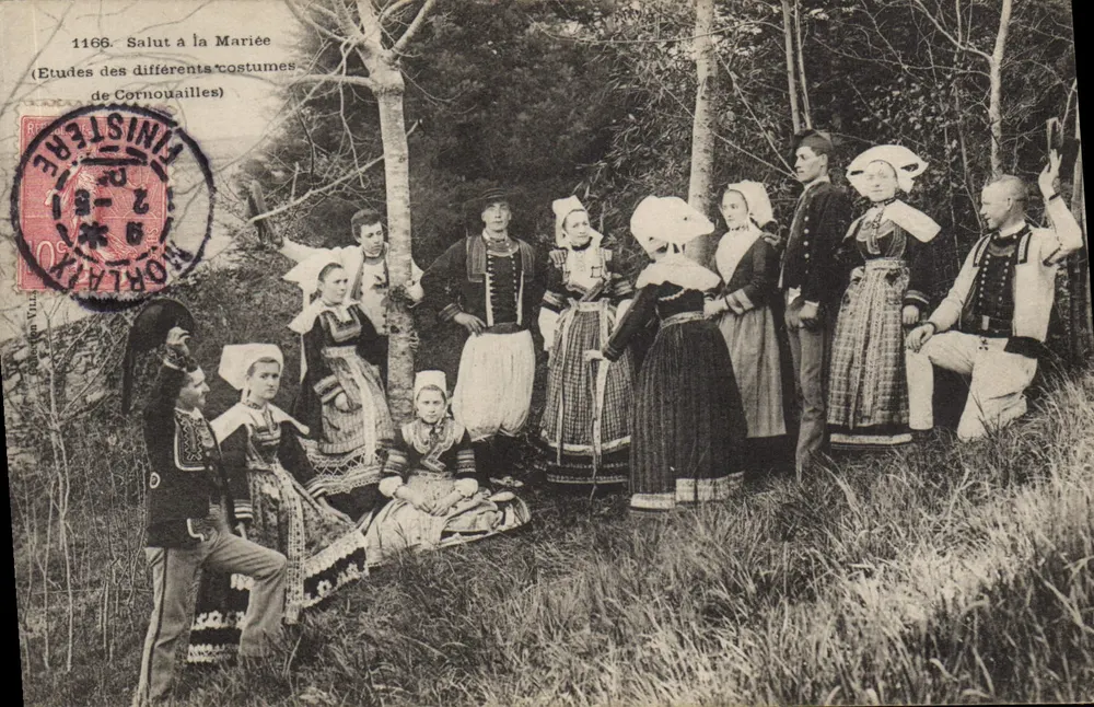 Hallo zur Braut — Studien zu den verschiedenen Kleidern der Bretagne — Verlag: KARTEN-BOST - Vorderseite