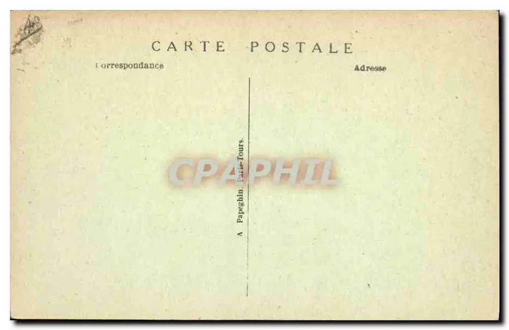 Chantilly — (Hundjagd) — Ein Treffen — A. P. - Rückseite