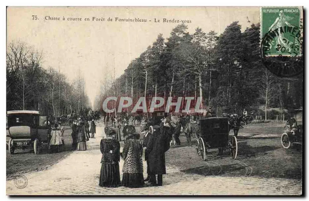 Jagd auf Hunde in der Forêt de Fontainebleau - Das Treffen — Unbekannte Ausgabe, Nr. 75 - Vorderseite