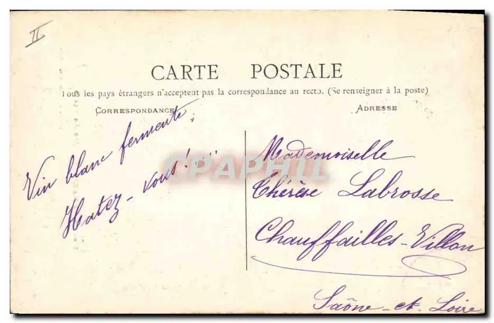 Mme de Lamartine, Mère du Poète — Lémonon Ducoté édi. Mâcon - Verso