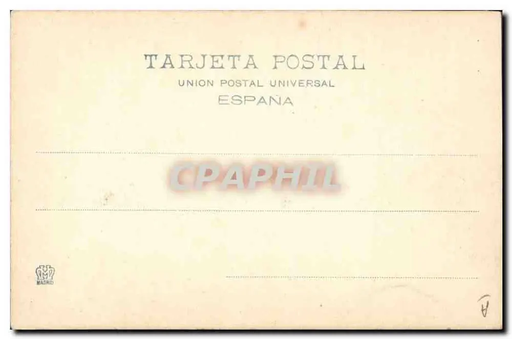Corrida de touros — Uma vara recarregando — Hauser y Menet, n° 382 - Verso
