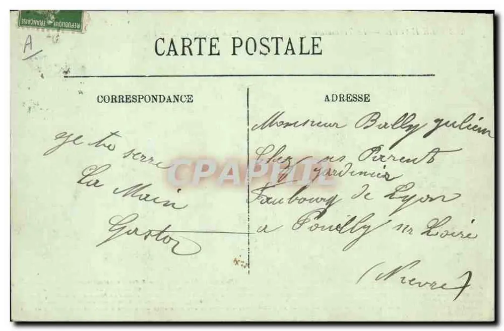 Le Havre — Der Transatlantische Dampfer "La Provence" — LL. - Rückseite