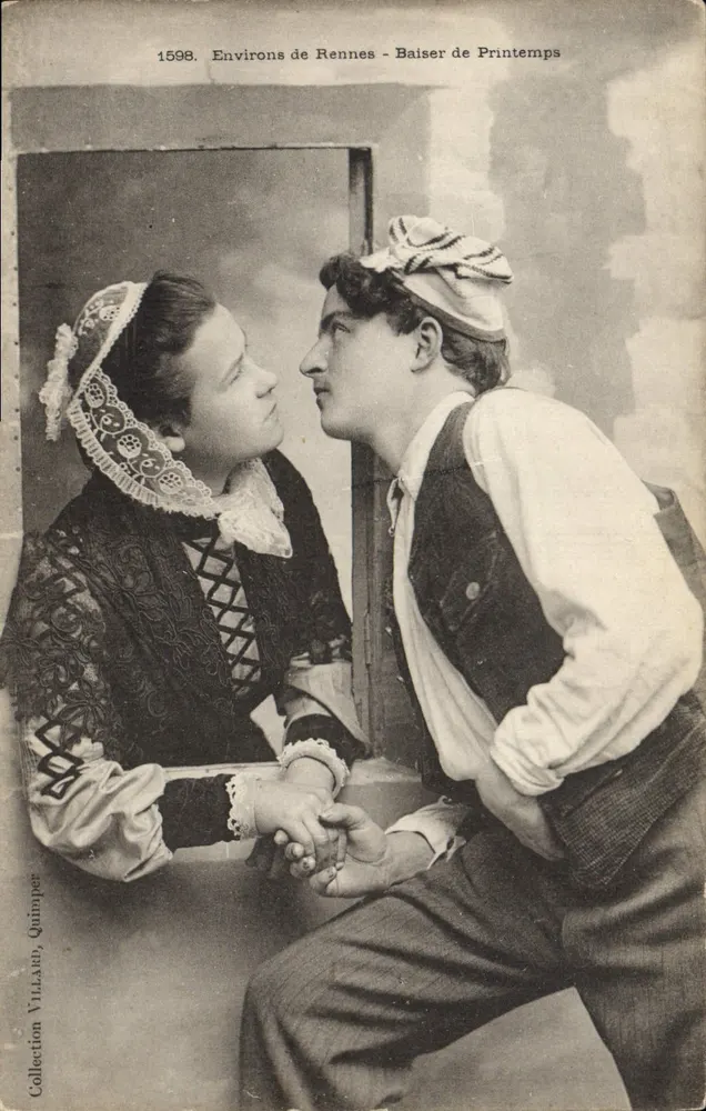 रेन्स के आसपास - वसंत का चूमना - विलार्ड के संग्रह, किम्पर, संख्या 1598 - आगे