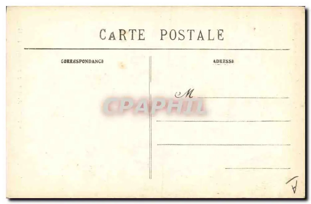 Mädchen und Gâs von Pleugastel-Daoulas — Sammlung Villard Quimper — Nr. 1741 - Rückseite