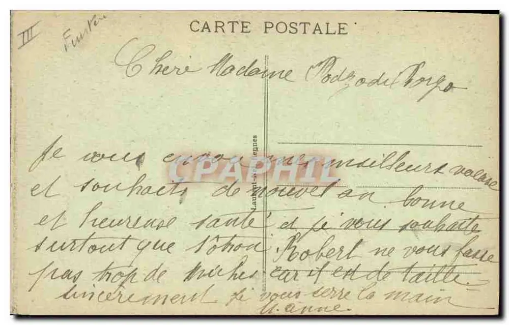 Jovens Moças de Pont-Aven — 1871 — Editor não visível - Verso