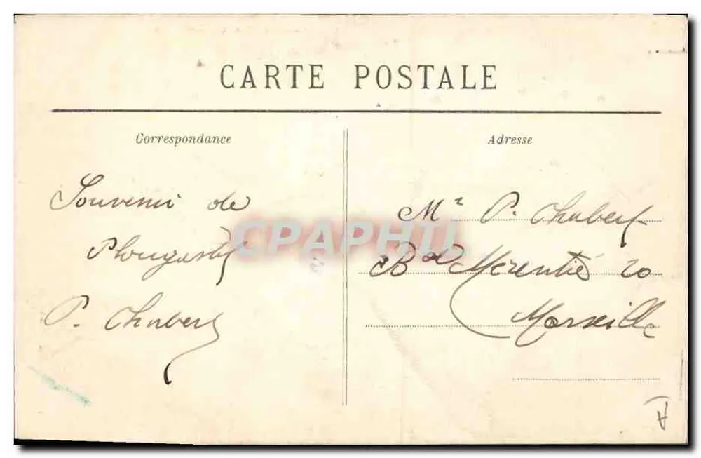Un Plouagastel — 1747 — Coleção Villard, Quimper - Verso