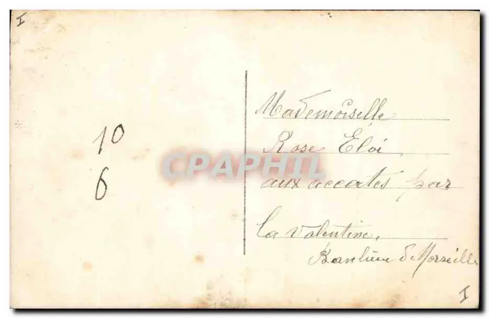 Menina com carrinho de peixes decorado — Calife, n°473 - Verso