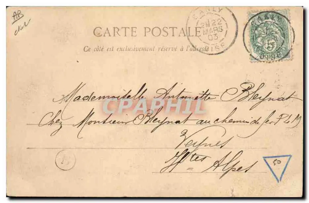 Forêt de Compiègne — Chasse à Courre après la Curée — éditeur Decelle, Compiègne, n°46 - Rückseite