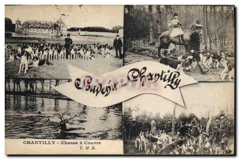 Chantilly - Caça à cavalo — T.M.K. - Frente
