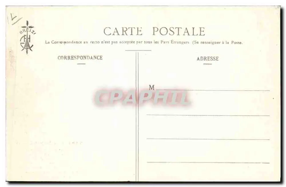 La Sabotière (3) — Éditeur Breizï, n° 2393 - Verso
