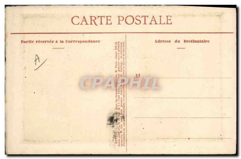 Philanthropie à la Mode — Vereinigung der Kupferstecher, Paris — J. Phil. S.G. - Rückseite