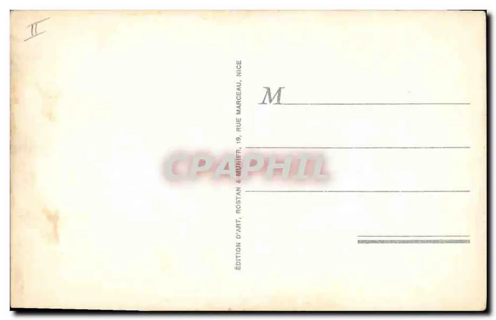 Kampf mit dem Stier — Capa-Runde. Ruf des Mantels — RM - Rückseite