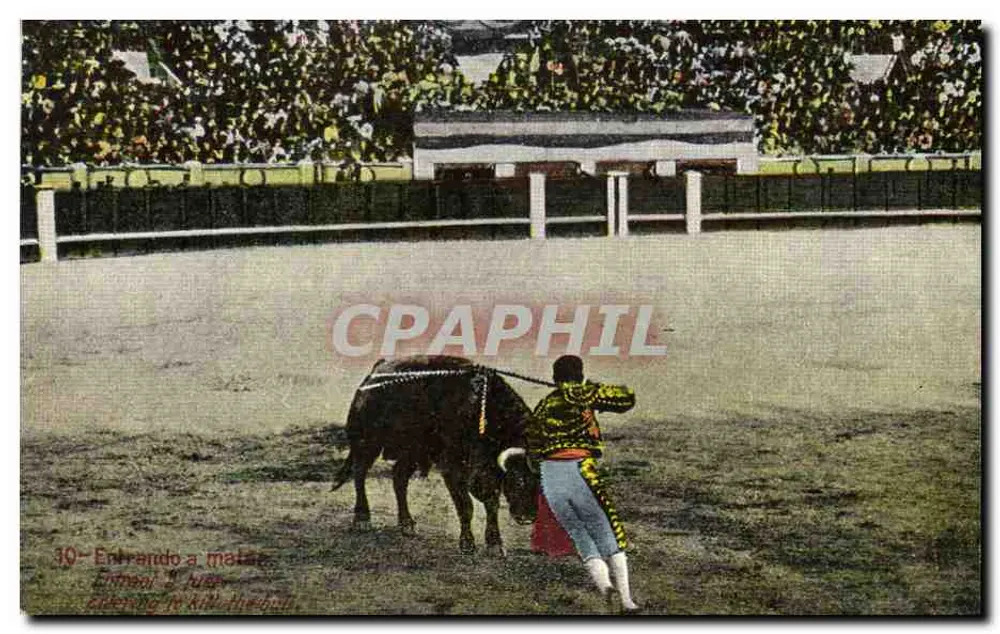 Entrando a matar — Entrant à tuer — Corrida de Toros n. 71 m. - Frente