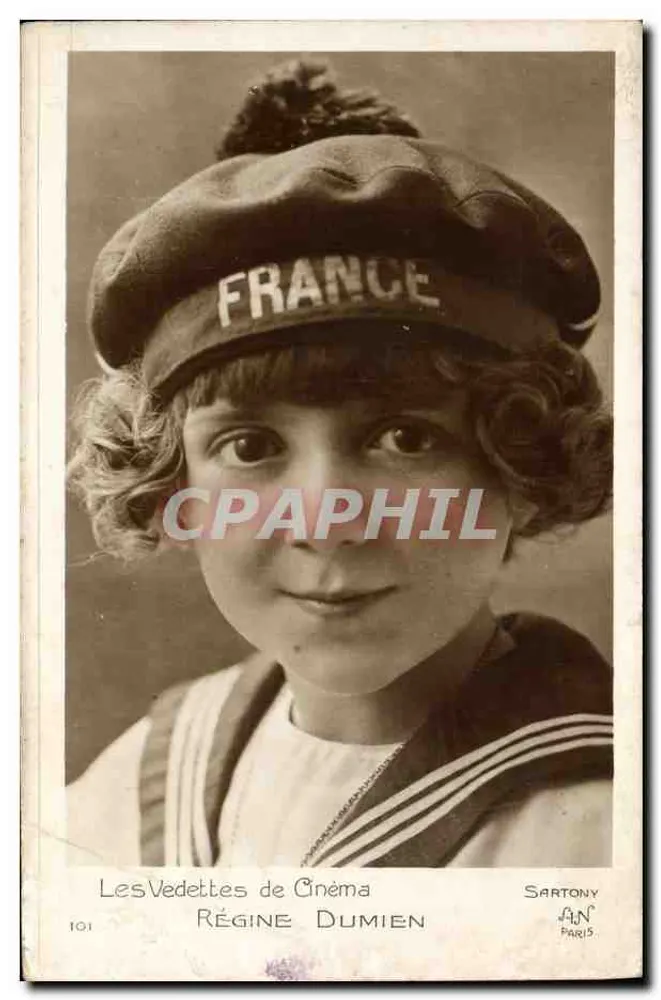 Régine Dumien — Die Filmstars — Sartony, Paris - Vorderseite