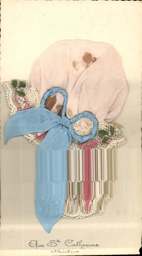 Sombrero para bebé — Sainte-Catherine — Fabricación de Ngaïre - Anverso