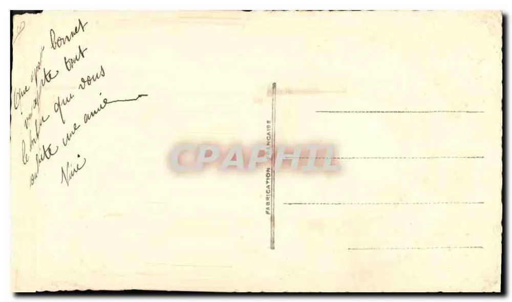 Sombrero para bebé — Sainte-Catherine — Fabricación de Ngaïre - Reverso
