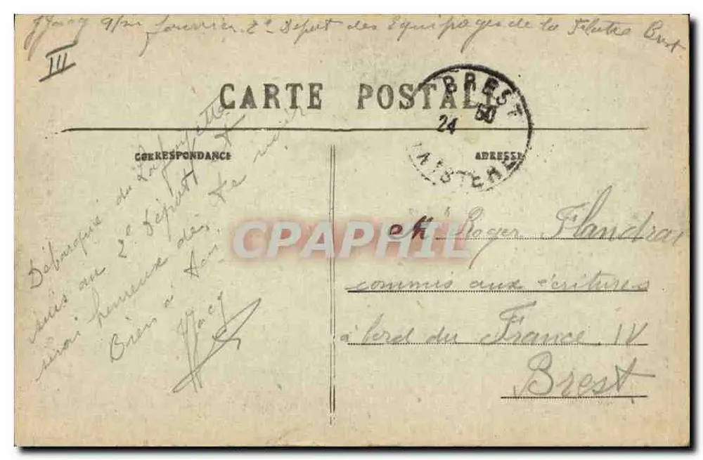 Picugastel-Daculas — Eine Familie in ihrem Inneren — Sammlung Villard, Quimper - Rückseite