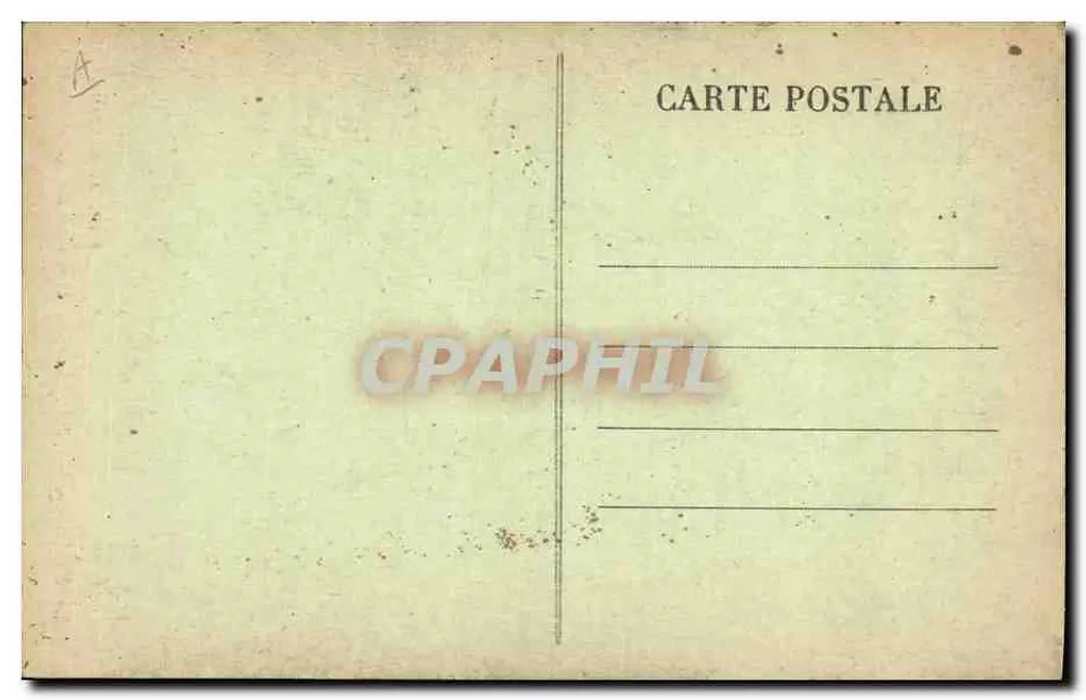 O Finistère — 320. Velho traje de Concarneau — Édit. A. Dantán - Verso