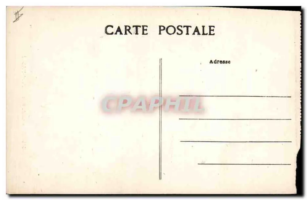 Elegantes do País de Pont-l'Abbé — Coleção Villard, Quimper — n° 5941 - Verso