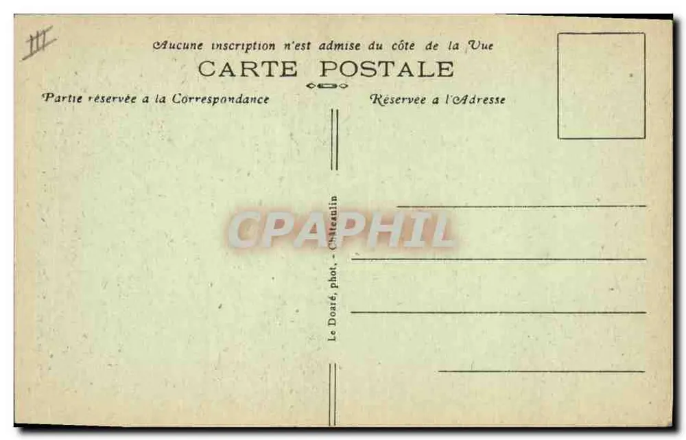 PLOUGASTEL-DAOULAS — Frauenkleidung — Le Doaré, fot. Châteaulin - Rückseite