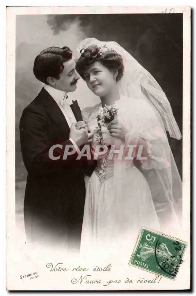 Neues Paar — Hochzeit — Stebbing Phot. - Vorderseite