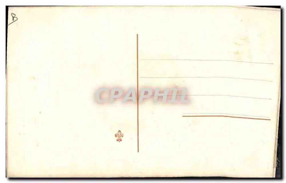 Santa Catarina — carta postal bordada — editor desconhecido - Verso