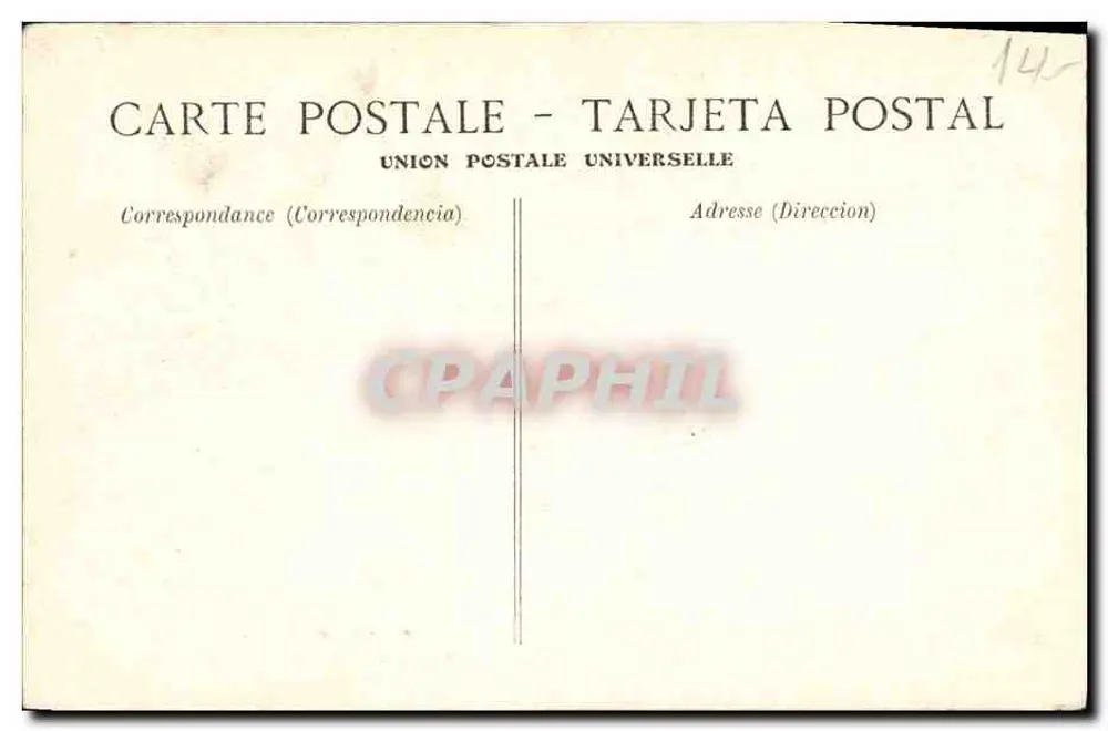 Corrida de Toros — Un quite (Suerte de manteau) — Édition du Magasta : Au Souvenir, 14, rue Mazagran, Biarritz - Rückseite